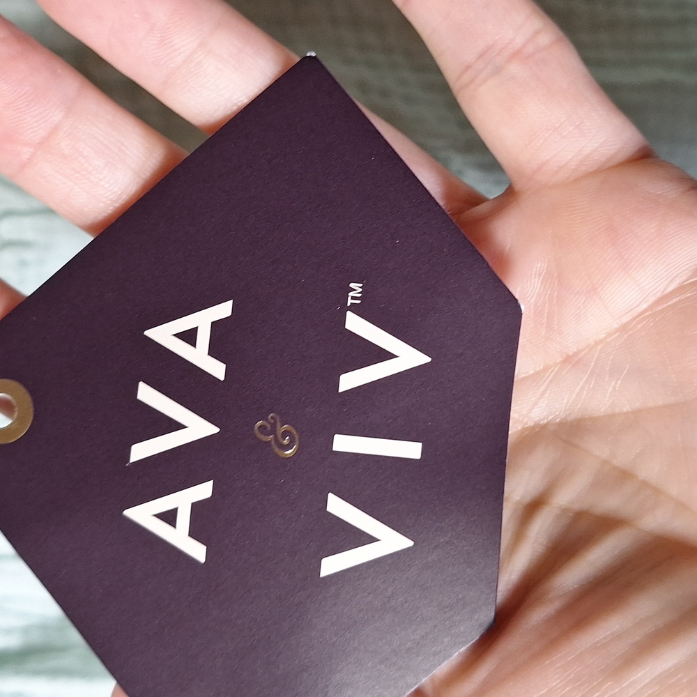 NWT Ava & Viv Gauzy Top - Picture 5 of 6